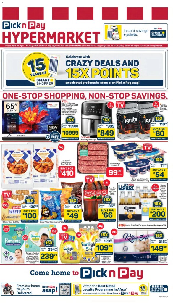 Amazing Pick n Pay Inland Provinces – Hypermarket Specials: 24 April 2026!