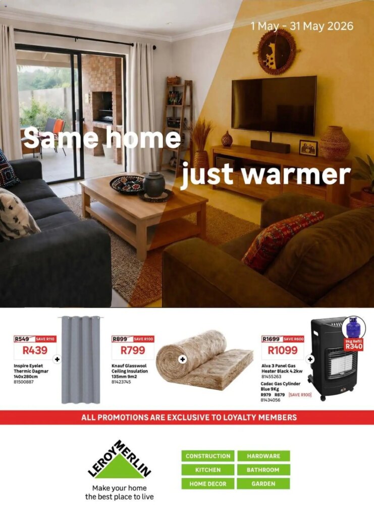 Leroy Merlin Specials: Unmissable Offers Start 01 May 2026!