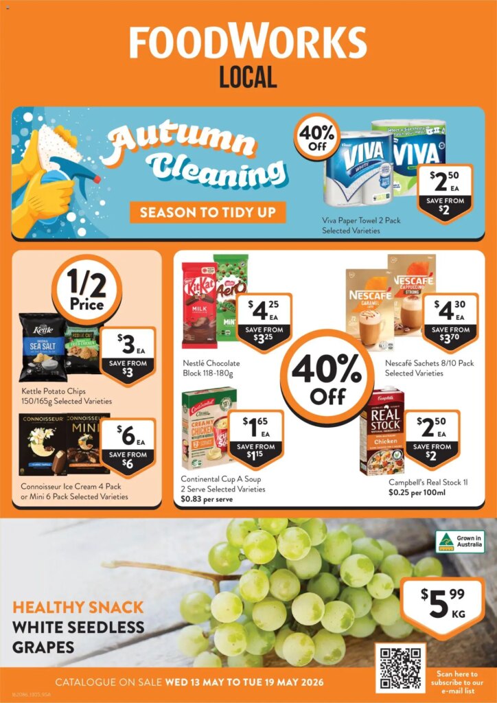 Foodworks Catalogue This Week: May 13 Deals & Special Offers in SA!