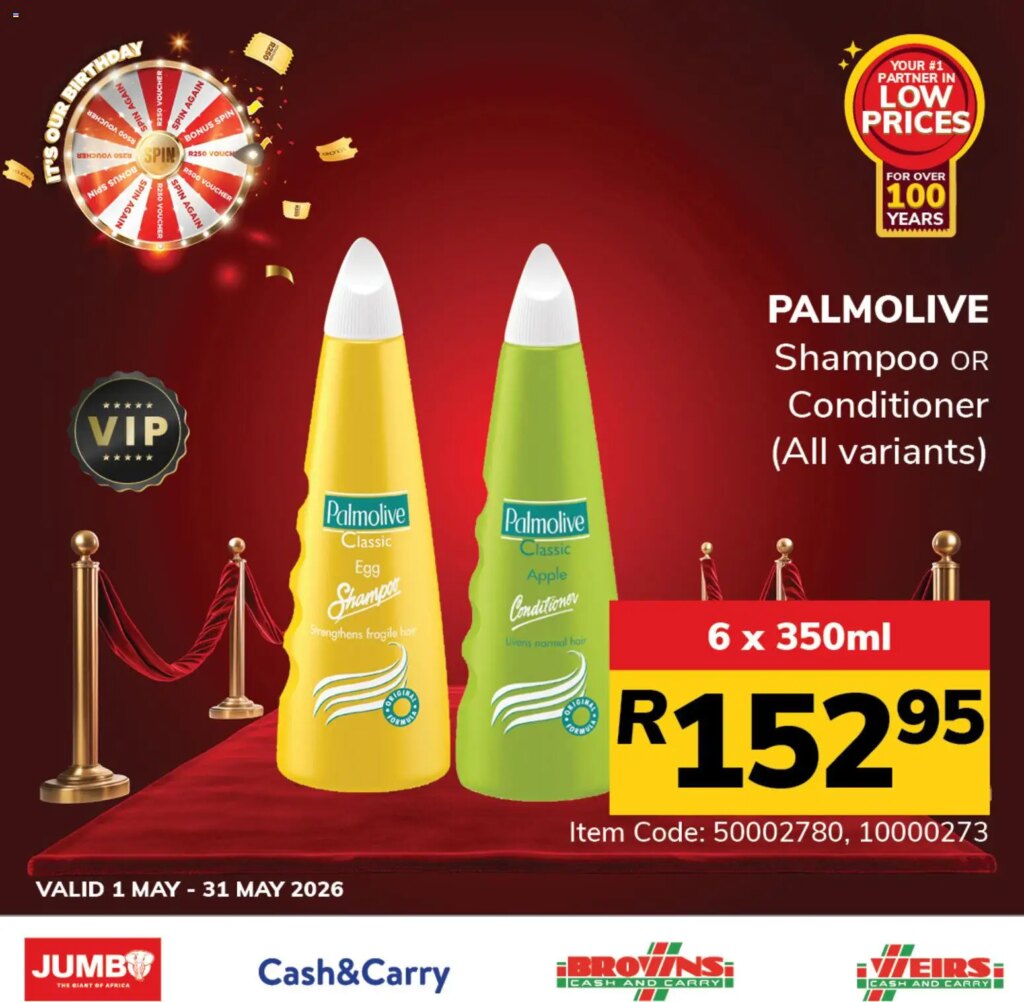 Jumbo Personal Care Specials: Unmissable Deals Starting 01 May 2026!