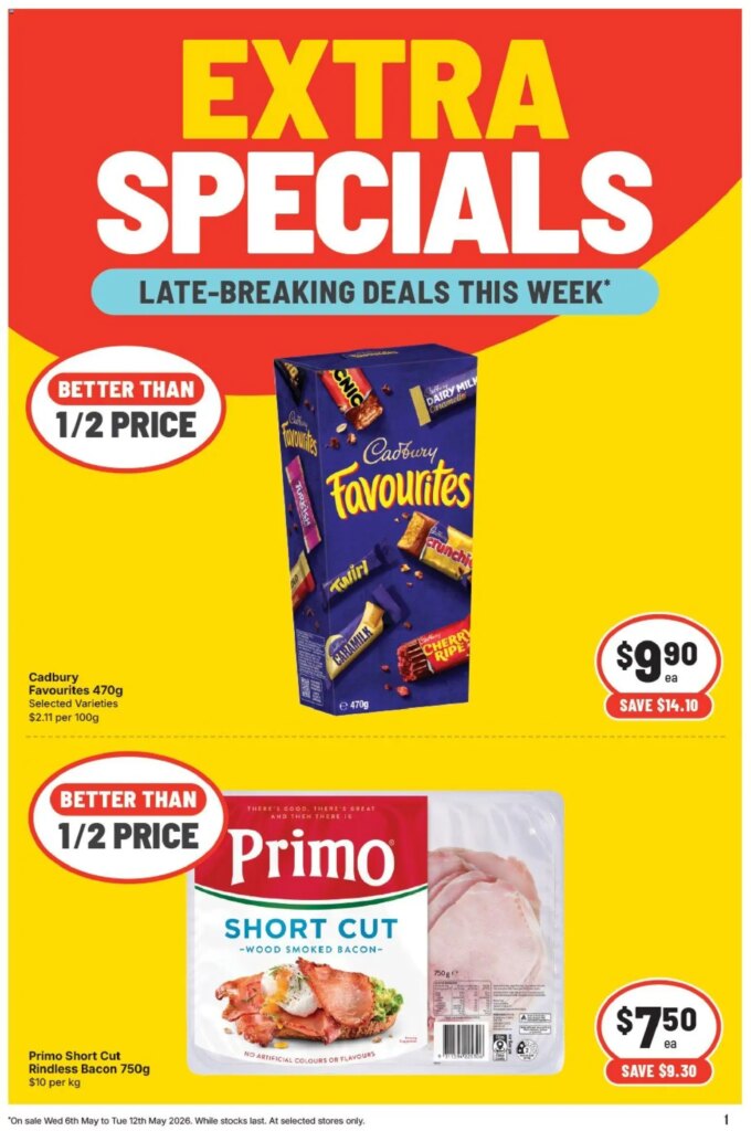 IGA Extra special QLD Catalogue This Week: May 6 2026 Deals & Specials! 1 IGA Extra special QLD Catalogue This Week: May 6 2026 Deals & Specials!