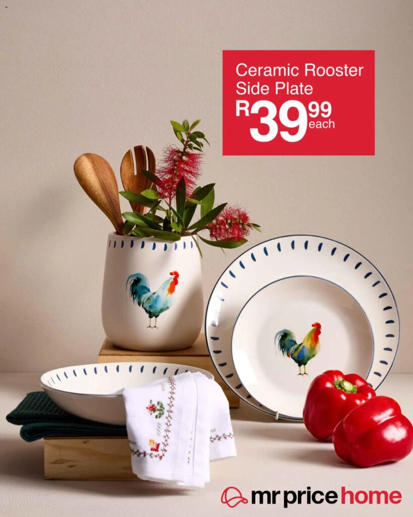 Get Exciting Specials This Week at MRP Home New rooster range! 11 May 2026