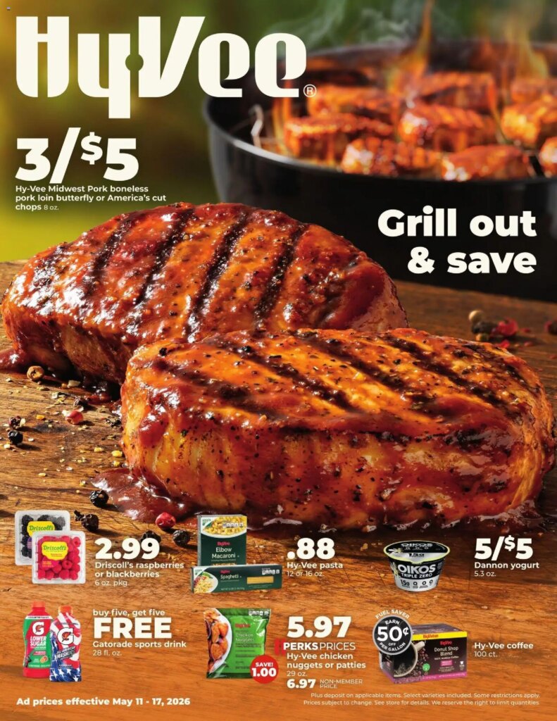 HyVee Weekly Ad This Week: Amazing Deals May 11 to May 18 2026!