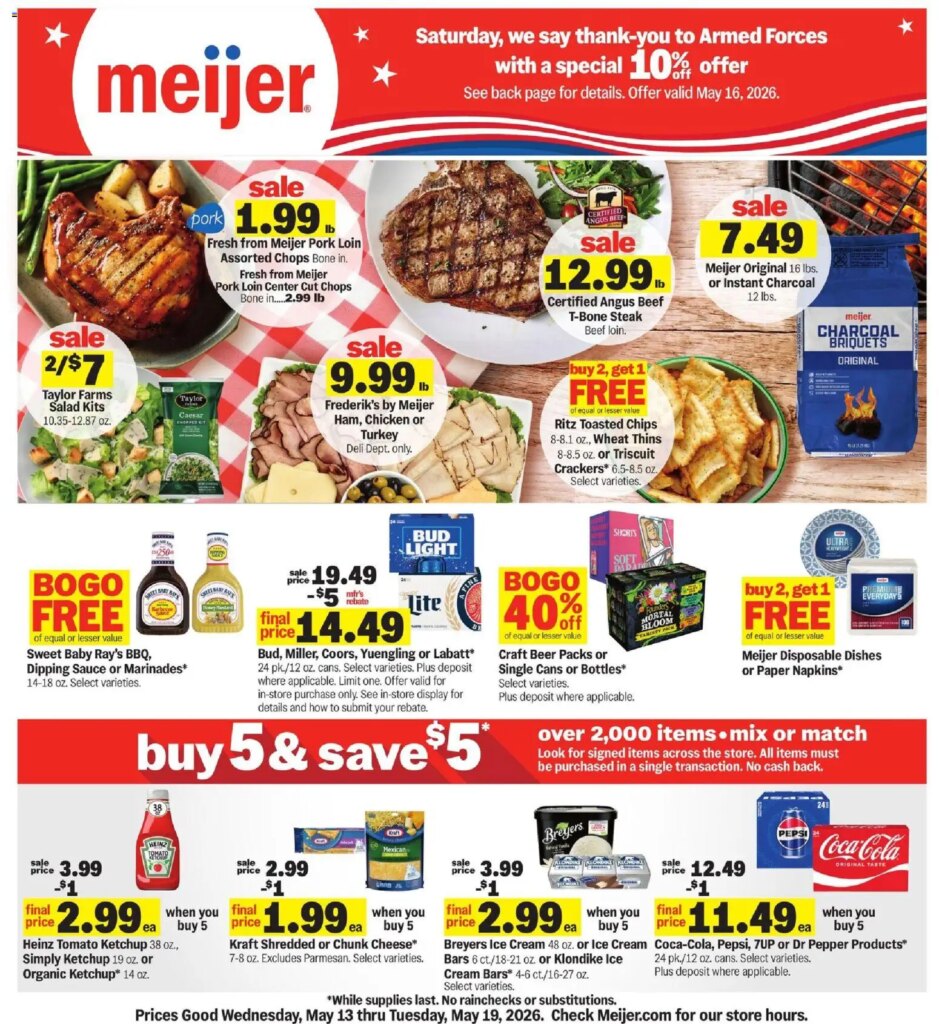 Meijer Weekly Ad This Week: May 13 to May 19 2026 Specials You Can’t Miss!