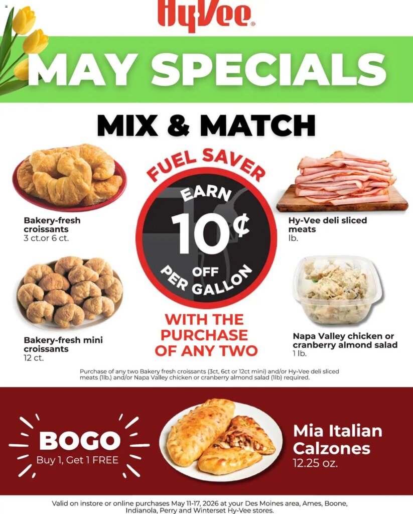 HyVee Special Deals May 11 to May 17 2026 – Shop Now!