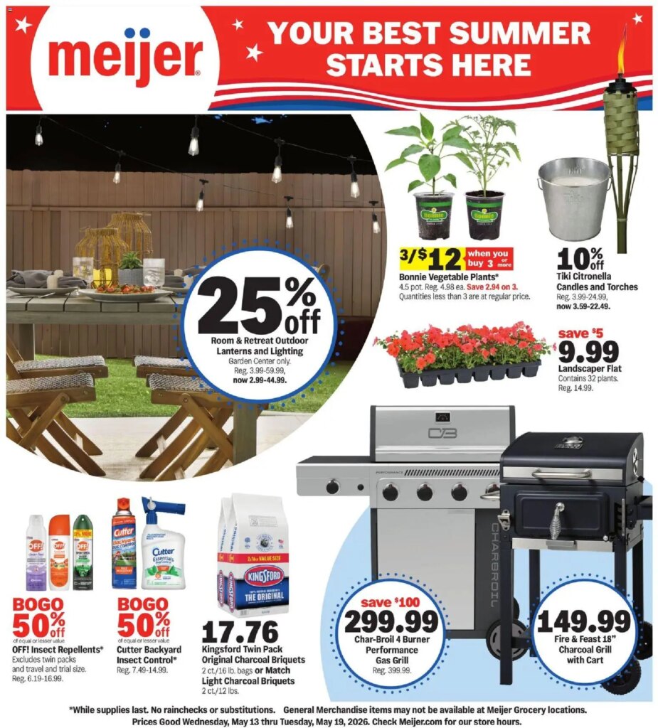 Meijer Ad This Week: Top Deals from May 13 to May 19 2026!