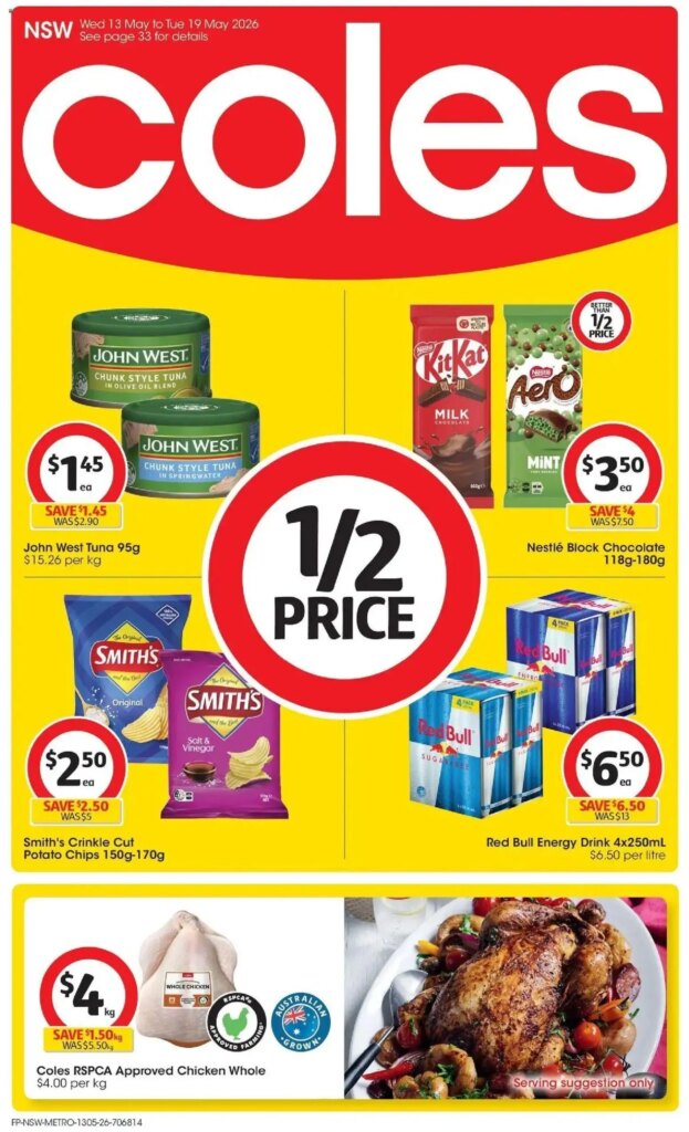 Coles Catalogue This Week: Unmissable Deals May 13 2026