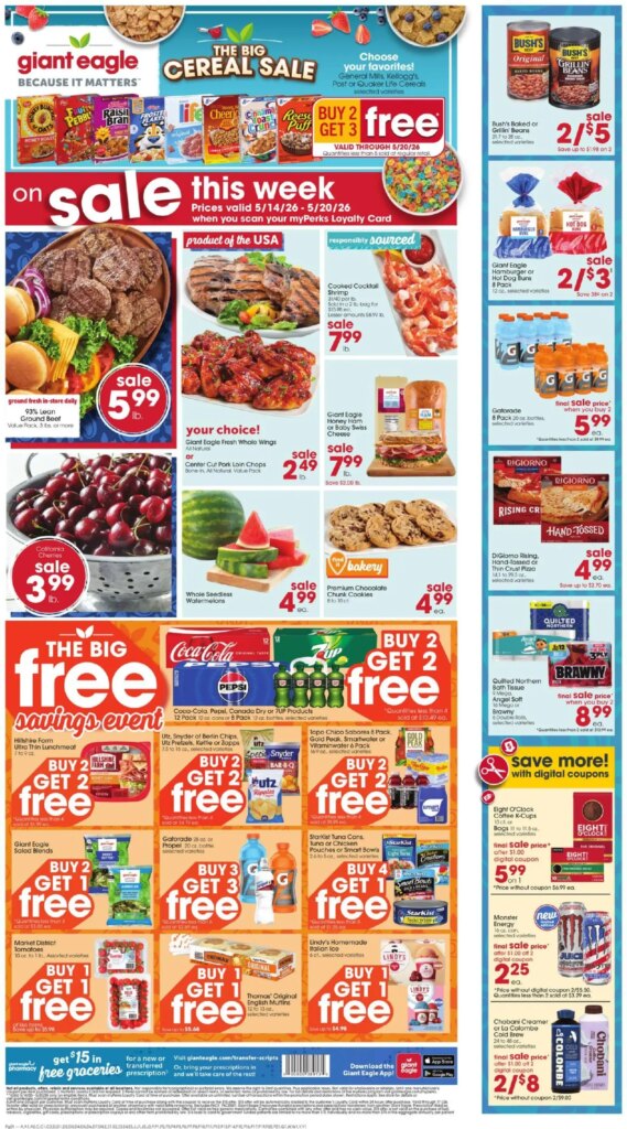 Giant Eagle Ad This Week: Unbeatable Offers May 14 to May 20 2026