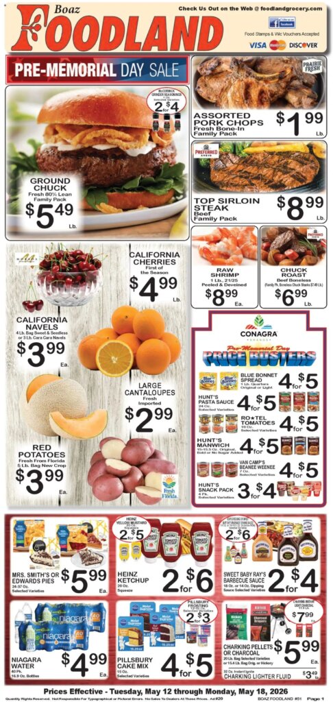 Foodland Weekly Ad This Week: Unbeatable Offers May 12 to May 18 2026