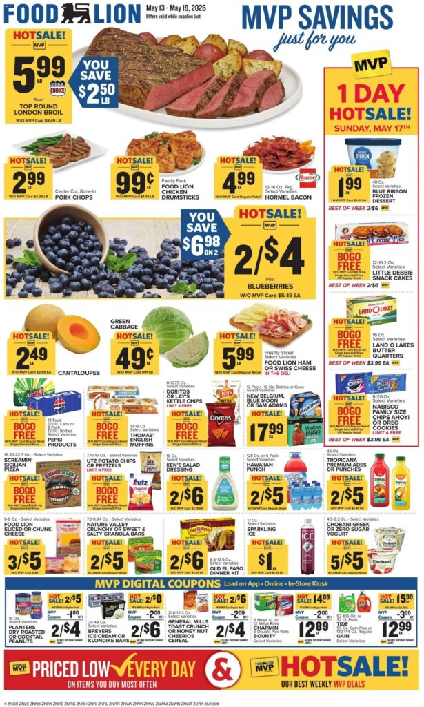 Food Lion Weekly Ad This Week: Hot Offers May 13 to May 19 2026