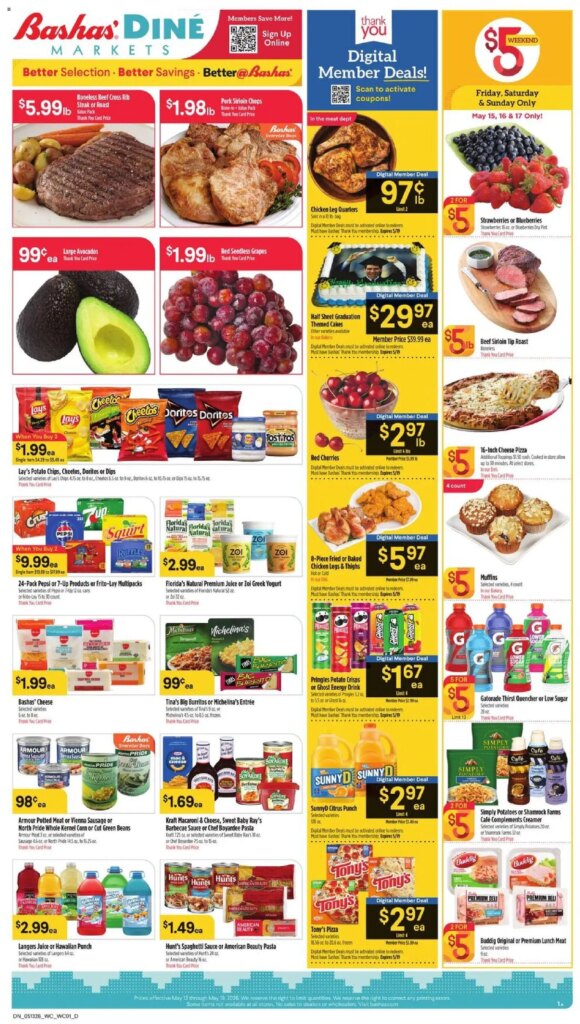 Basha’s Dine Offers This Week: May 13 to May 19 2026 Specials Await!