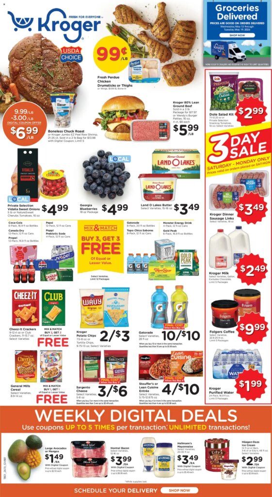 Kroger Ad This Week: Huge Savings May 13 to May 19 2026!