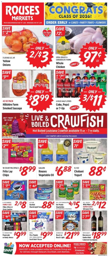 Rouses Weekly Ad This Week: Amazing Offers May 13 to May 20 2026