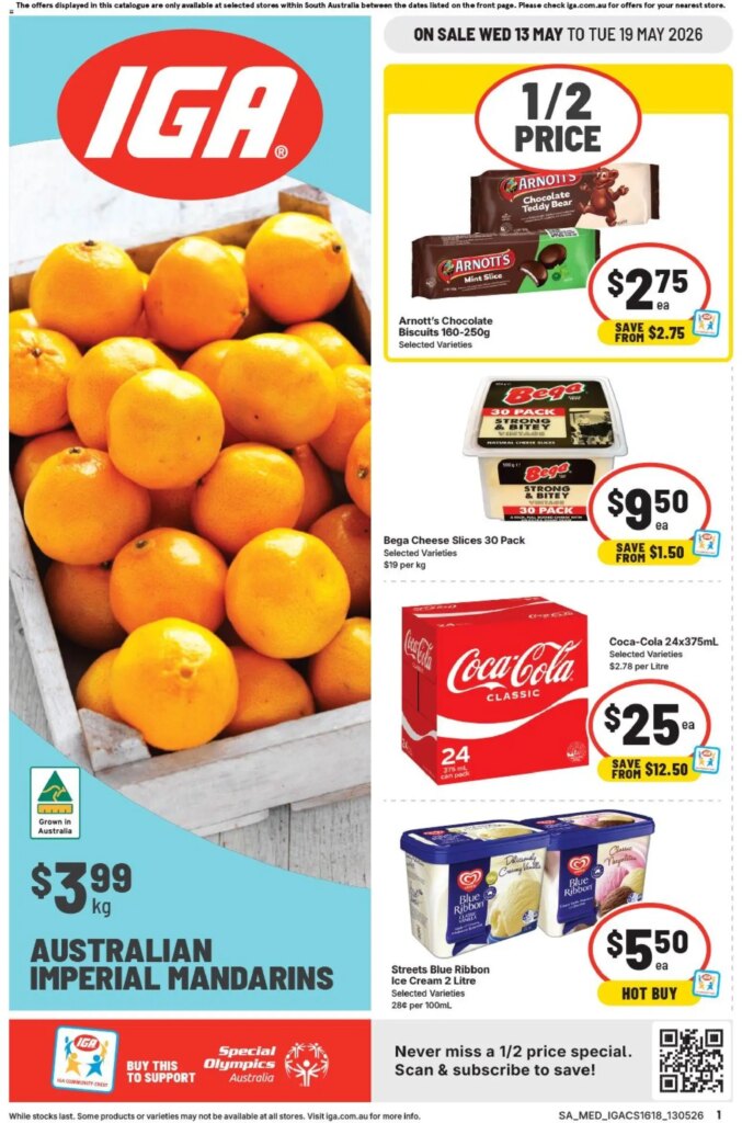 IGA catalogue SA: May 13 Deals and Savings This Week!