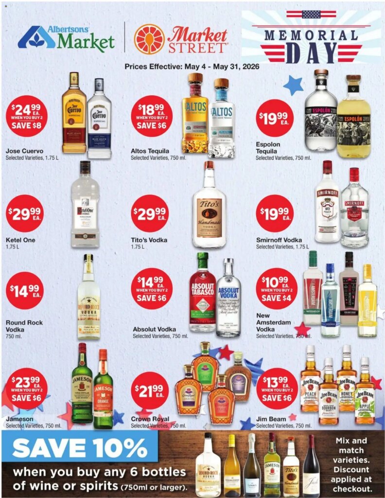 Unmissable Savings on Alcohol at United Supermarkets May 12 to May 31 2026