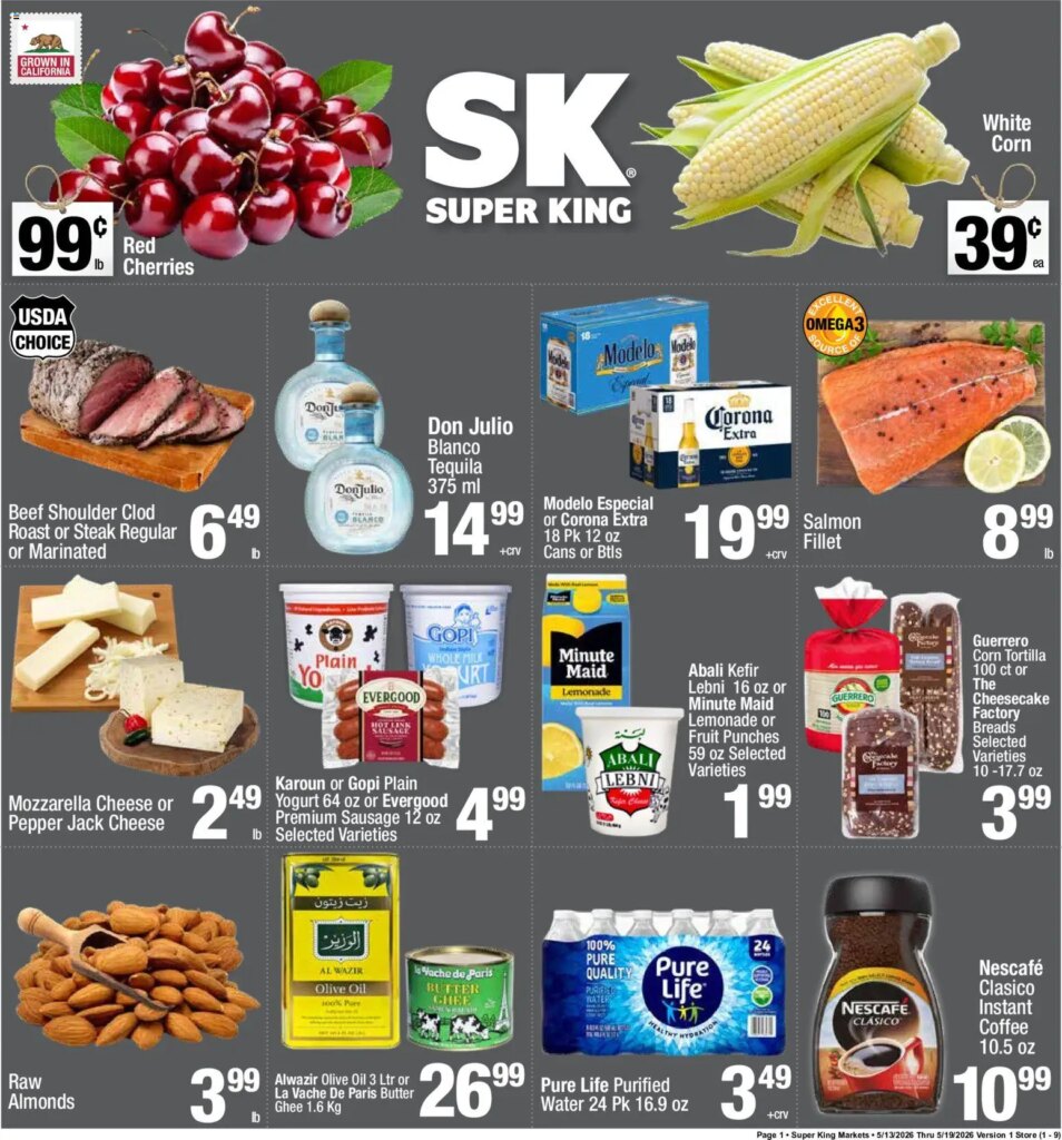 Super King Weekly Ad This Week: Hot Deals May 13 to May 19 2026!