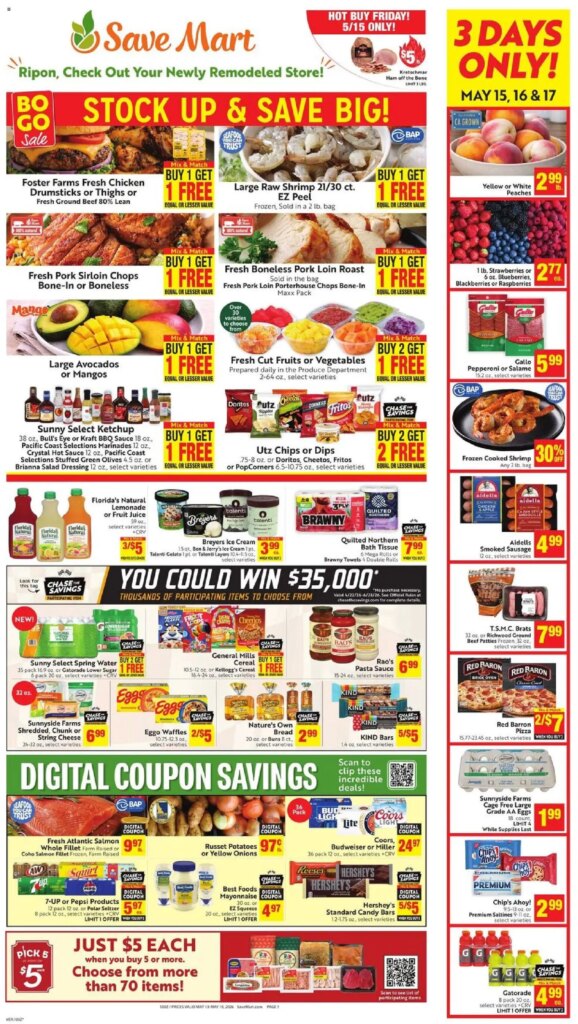 Save Mart Savings This Week May 13 to May 19 2026 – Get the Best Deals!