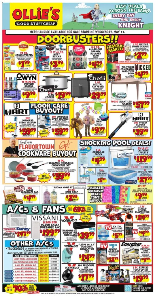 Ollie’s Weekly Ad This Week: Amazing Offers May 13 to May 20 2026!