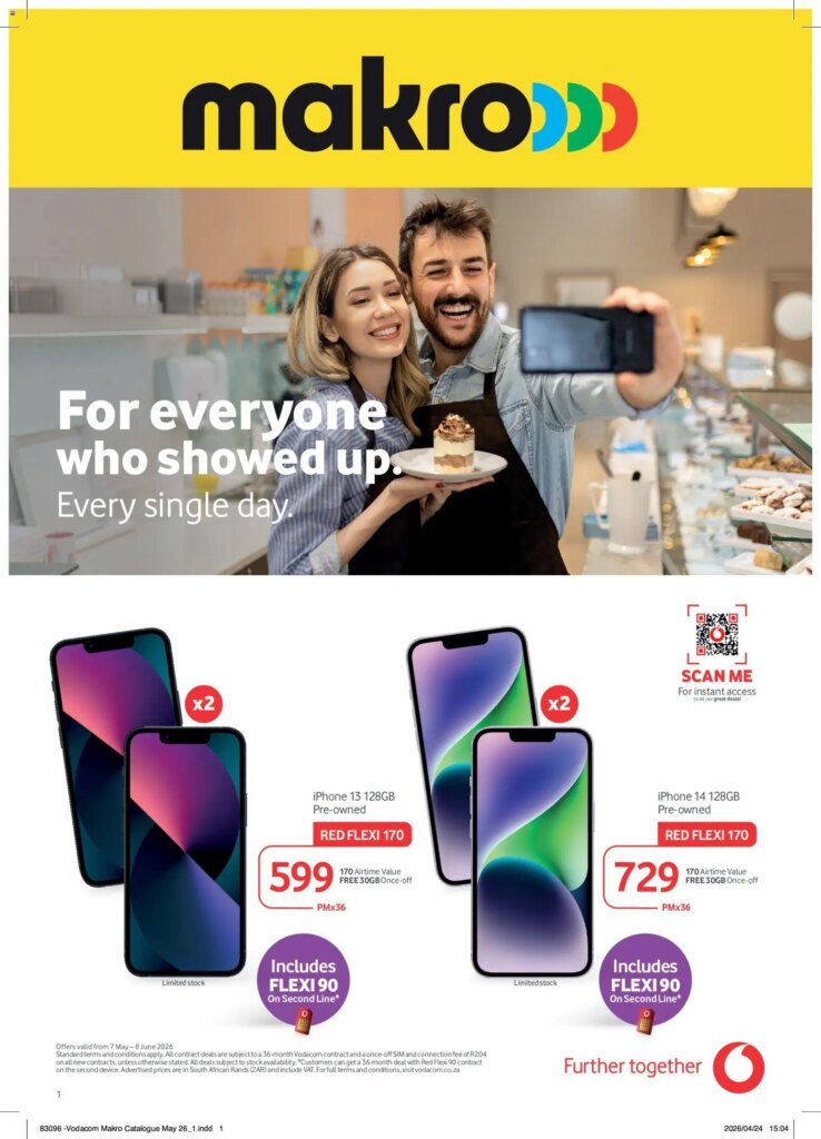 Makro – Vodacom Specials This Week: Hot Deals from 07 May 2026!
