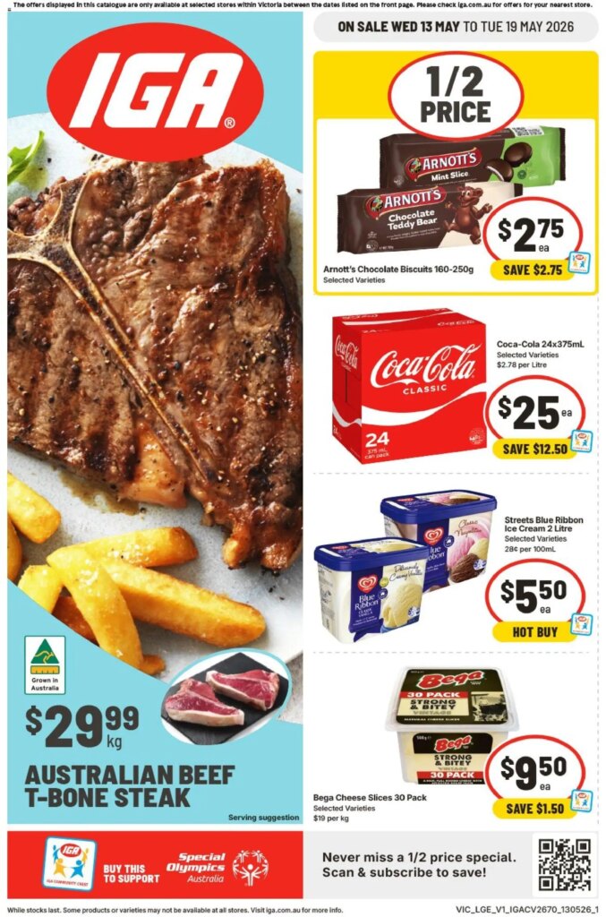 IGA Catalogue VIC: Great Deals and Offers This Week, May 13 2026