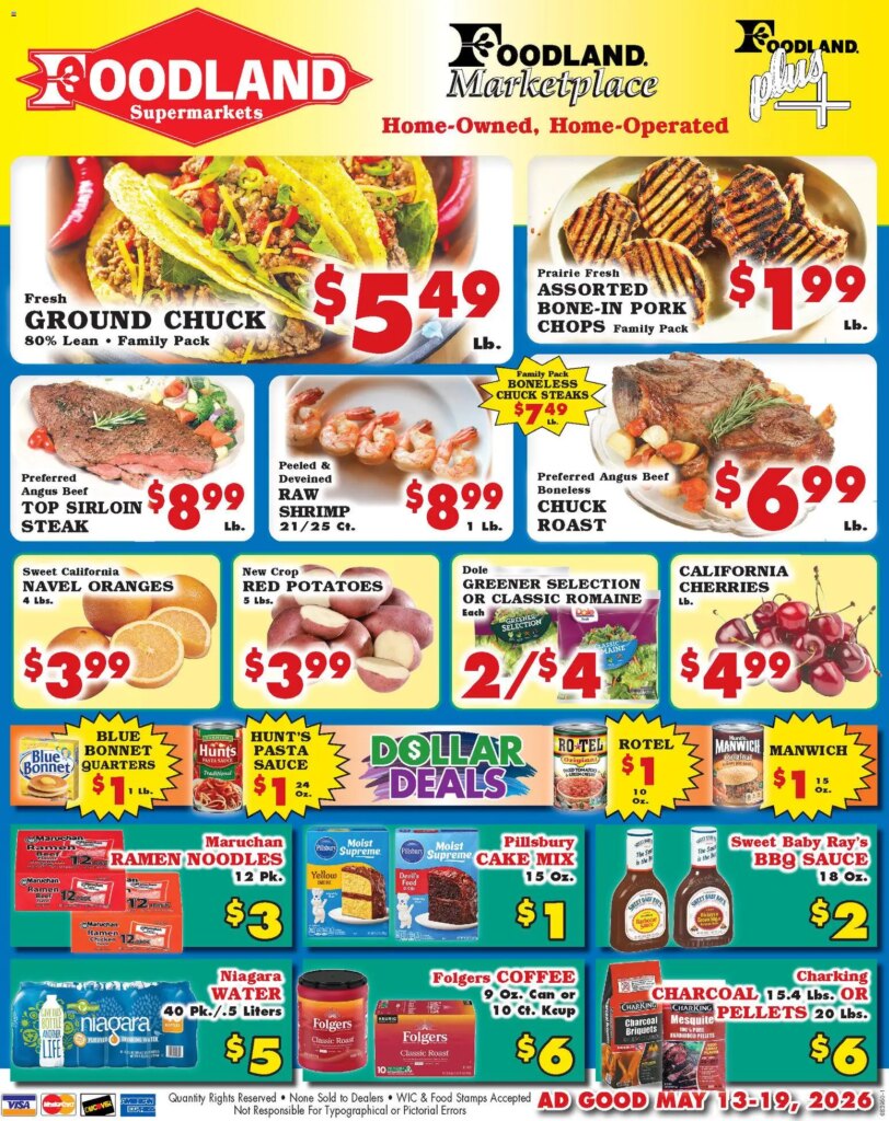 Foodland Weekly Ad This Week: May 13 to May 19 2026 Savings Await!