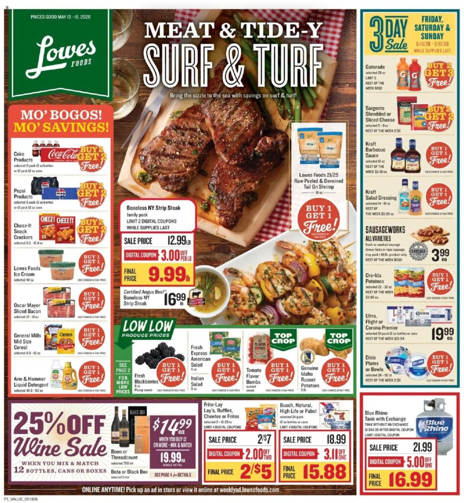 Lowes Foods Specials This Week May 13 to May 19 2026 – Don’t Miss Out!