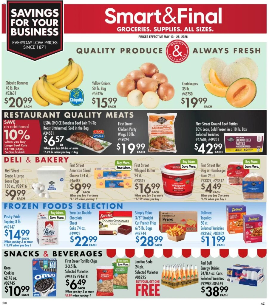 Smart & Final Business & Club Flyer Deals May 13 to May 26 2026 This Week