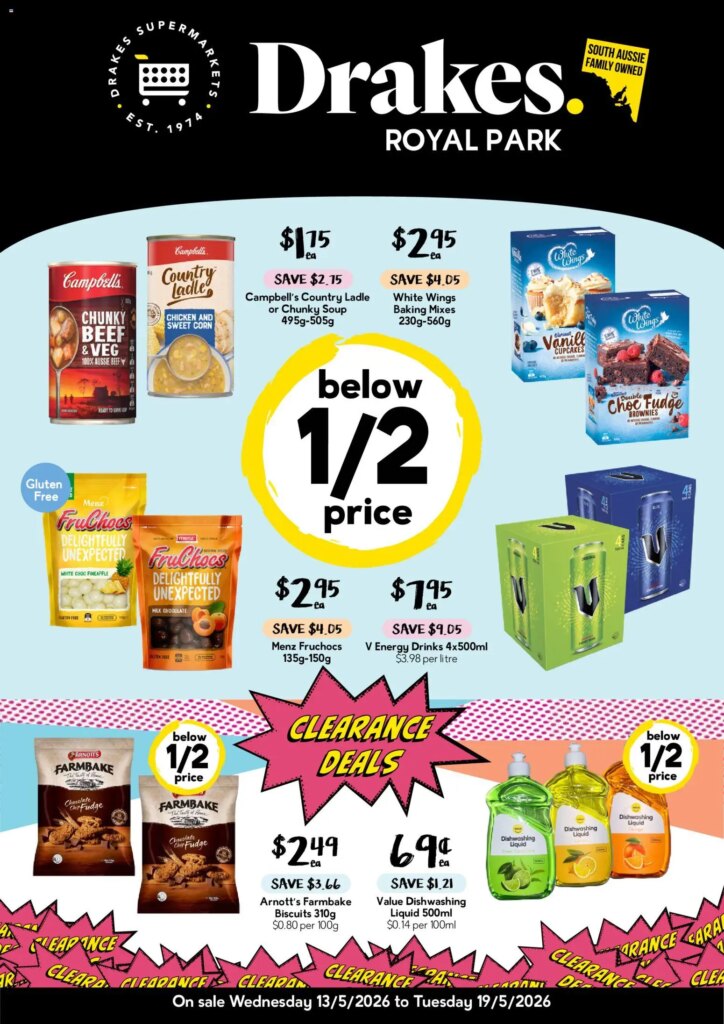 Drakes Royal Park Weekly Specials Catalogue This Week – May 13 2026 Deals