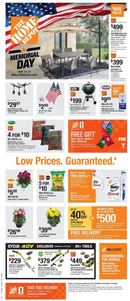 Home Depot Ad This Week: Incredible Deals May 14 to May 27 2026
