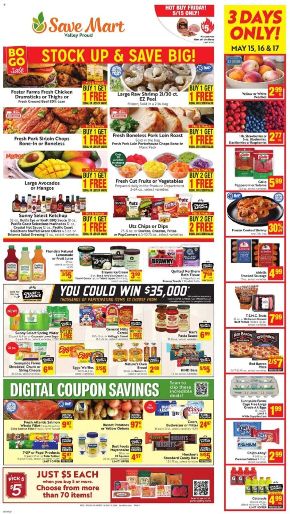 Save Mart Weekly Offers: May 13 to May 19 2026 Bargains Await!
