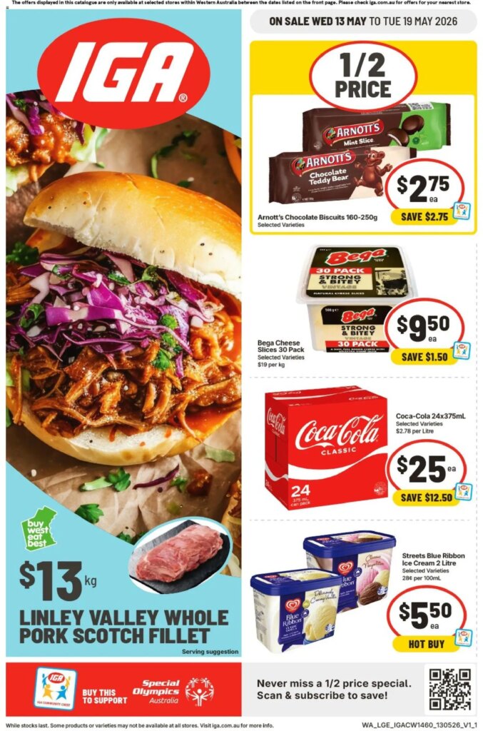 IGA Catalogue WA: Fantastic Offers Starting May 13 2026!