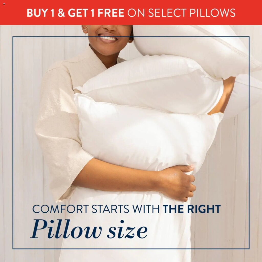 Volpes Comfort Starts With The Right Pillow Size Special This Week: 13 May 2026