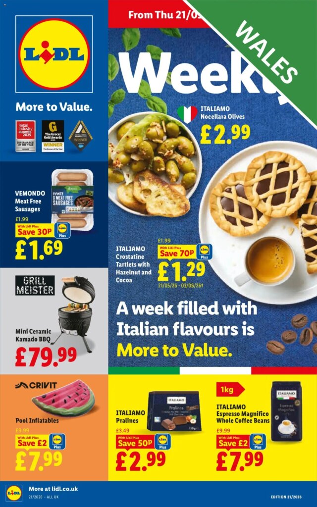 Lidl - Weekly Wales: Offers Online for 21 May 2026! Don't Miss Out! 7 Lidl – Weekly Wales: Offers Online for 21 May 2026! Don’t Miss Out!
