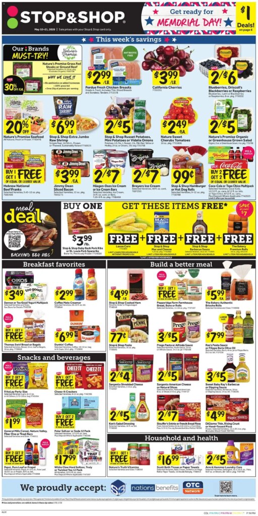 Stop & Shop Ad This Week: Incredible Deals May 15 to May 21 2026!