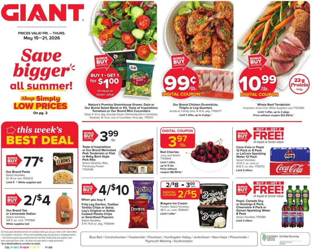 Giant Weekly Ad This Week: Incredible Offers May 15 to May 21 2026