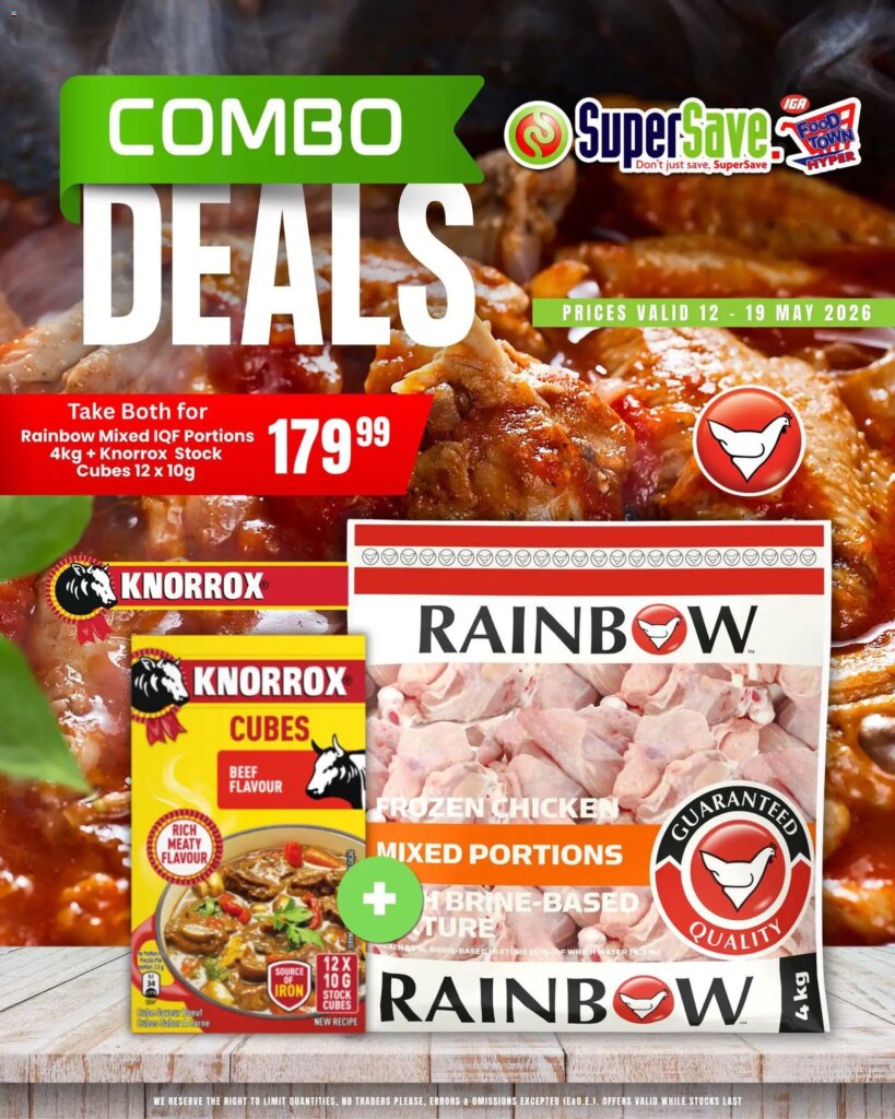 Unmissable Offers This Week at Super Save Combo Deals: 12 May 2026! 10 Unmissable Offers This Week at Super Save Combo Deals: 12 May 2026!
