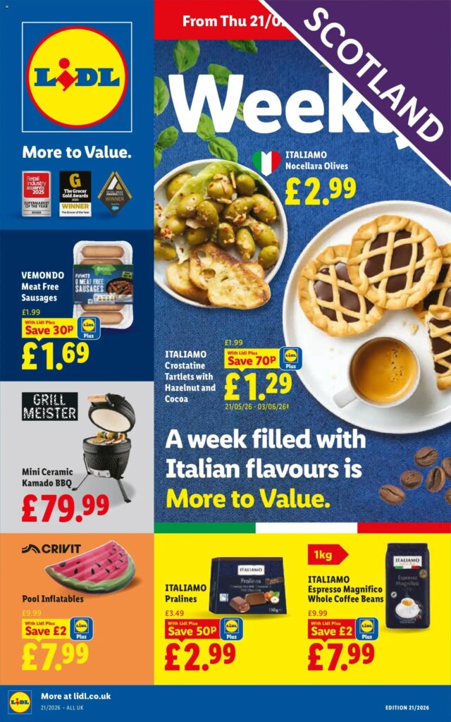 Lidl - Weekly Scotland: Hot Offers Online for 21 May 2026! 4 Lidl – Weekly Scotland: Hot Offers Online for 21 May 2026!