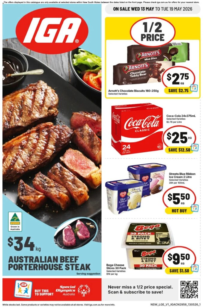 IGA catalogue NSW: Catalogue This Week – May 13 Savings & Specials!