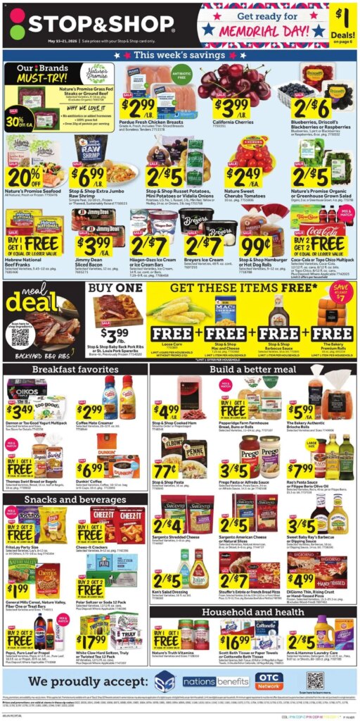 Catch the Stop & Shop Weekly Circular Offers May 15 to May 21 2026!