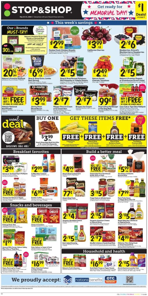 Stop & Shop Deals This Week: May 15 to May 21 2026 Specials Inside!