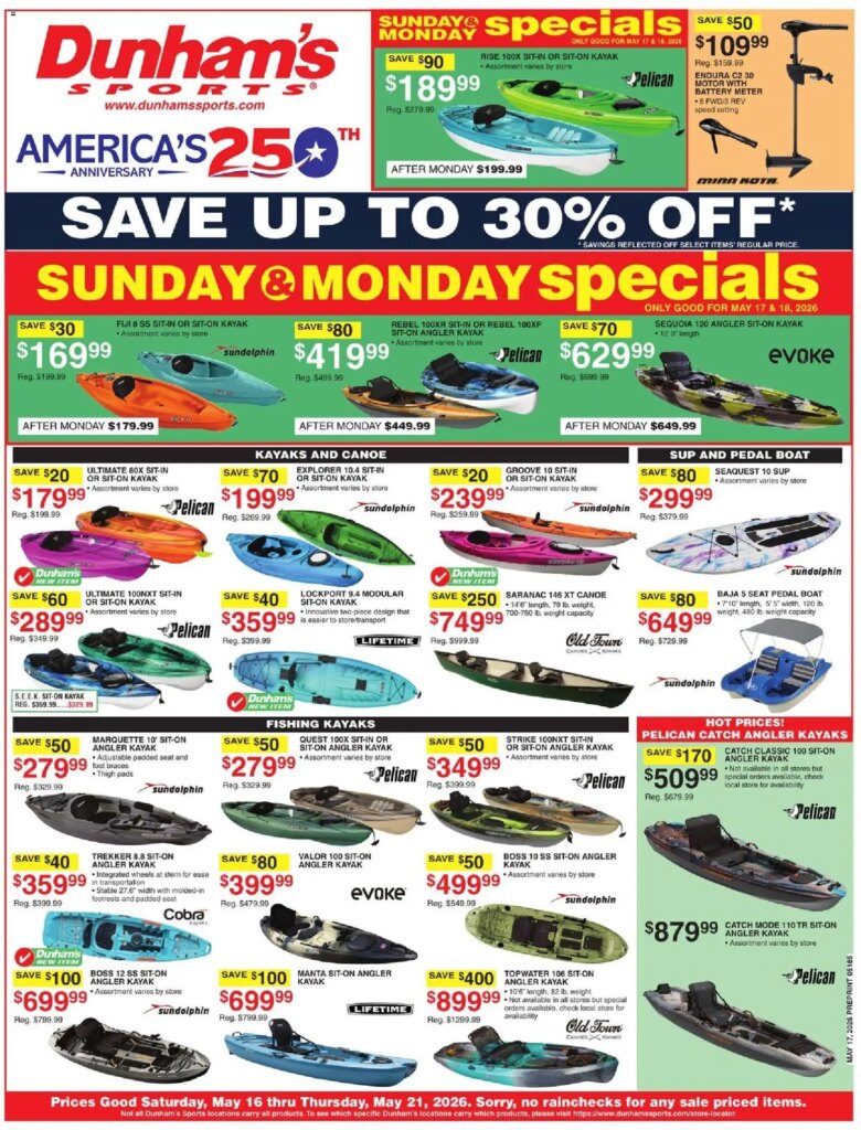 Dunham's Sports Ad This Week: Hot Offers May 16 to May 21 2026 2 Dunham’s Sports Ad This Week: Hot Offers May 16 to May 21 2026