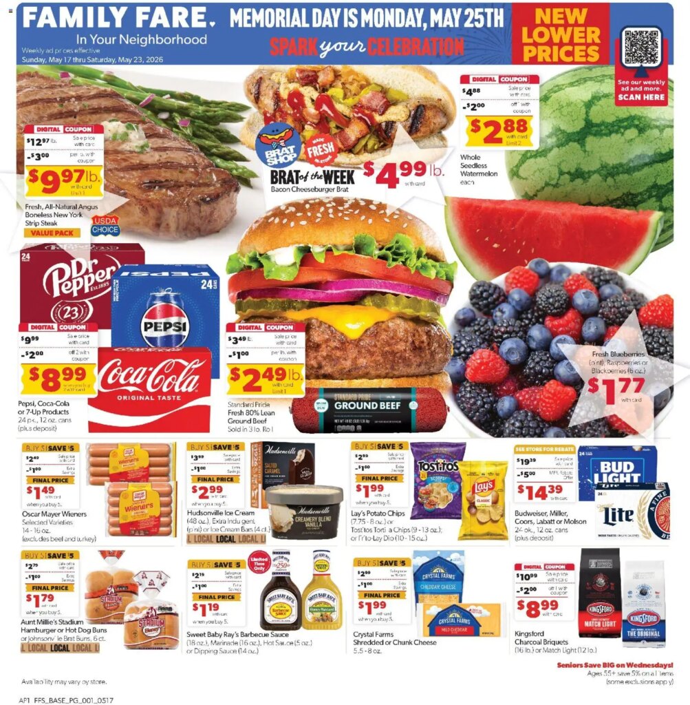 Family Fare Weekly Ad This Week: Best Offers May 17 to May 23 2026