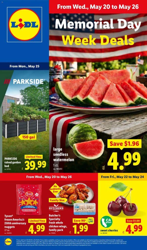 Lidl Weekly Ad This Week: Huge Savings from May 20 to May 26 2026