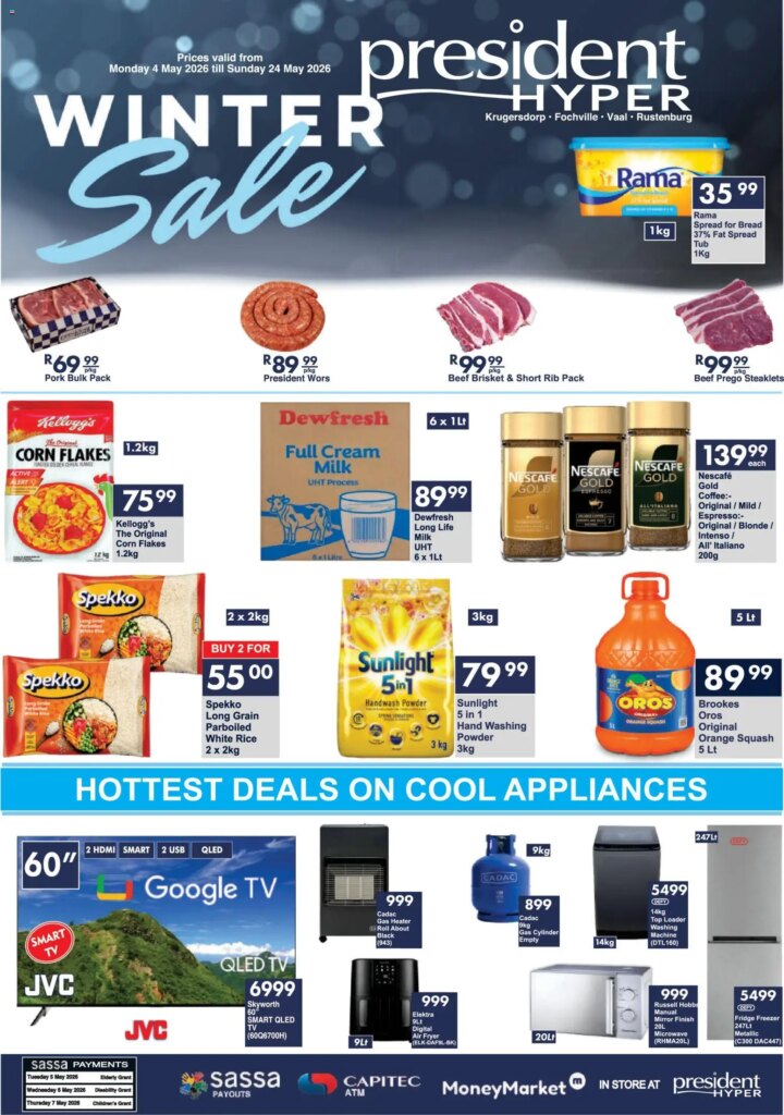 Unmissable President Hyper Specials: Hot Deals Starting 04 May 2026!
