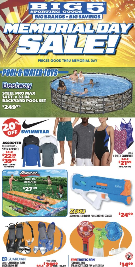 Big 5 Sporting Goods Offers This Week May 15 to May 25 2026