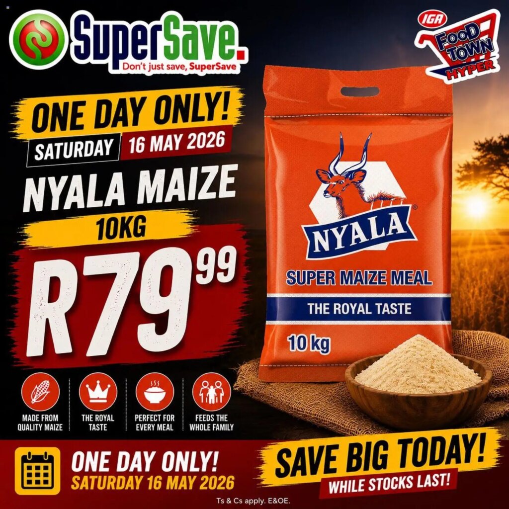 Unmissable Deals at Super Save Saturday Only – 16 May 2026 Special This Week!