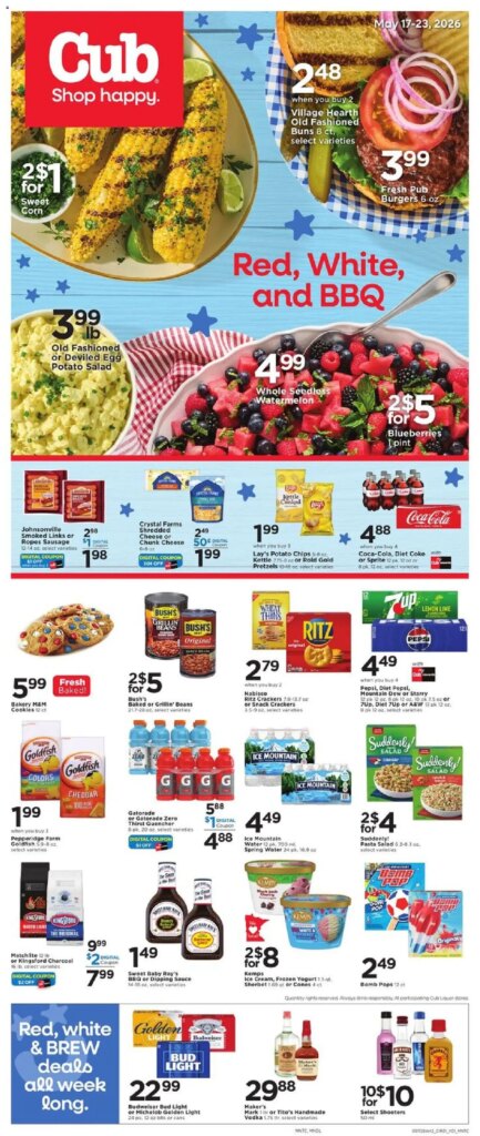 Cub Foods Weekly Savings This Week: May 17 to May 23 2026 Specials