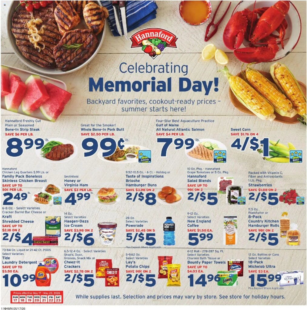 Hannaford Weekly Ad This Week May 17 to May 23 2026 – Hot Offers Inside