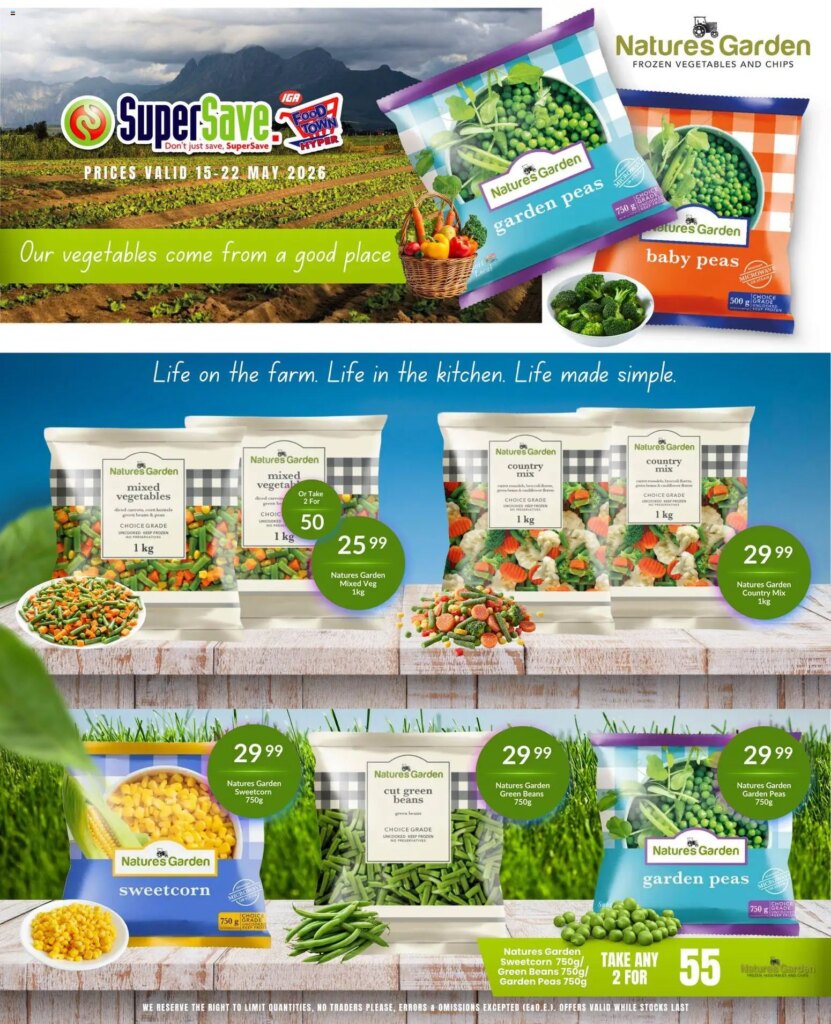 Super Save Nature’s Garden Specials: Unmissable Deals from 15 May 2026! 9 Super Save Nature’s Garden Specials: Unmissable Deals from 15 May 2026!