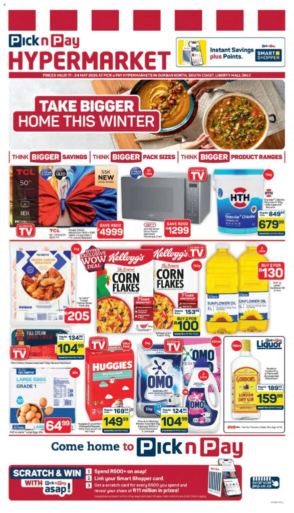 Unmissable Savings: Pick n Pay KwaZulu-Natal Hypermarket Specials 11 May 2026 2 Unmissable Savings: Pick n Pay KwaZulu-Natal Hypermarket Specials 11 May 2026
